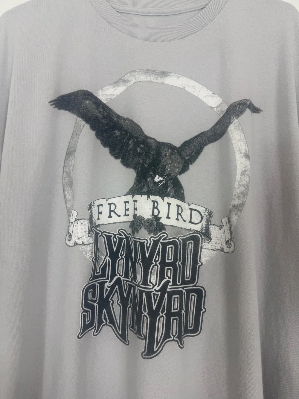 Lynyrd Skynyrd Last Of The Street Survivors Tour 2019 T-Shirt Gray